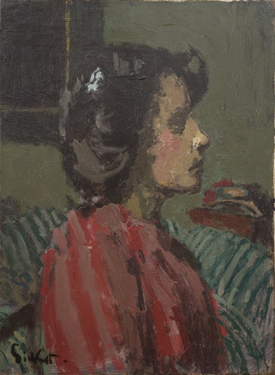 Barrett asszony portréja alkotó: Walter Richard Sickert