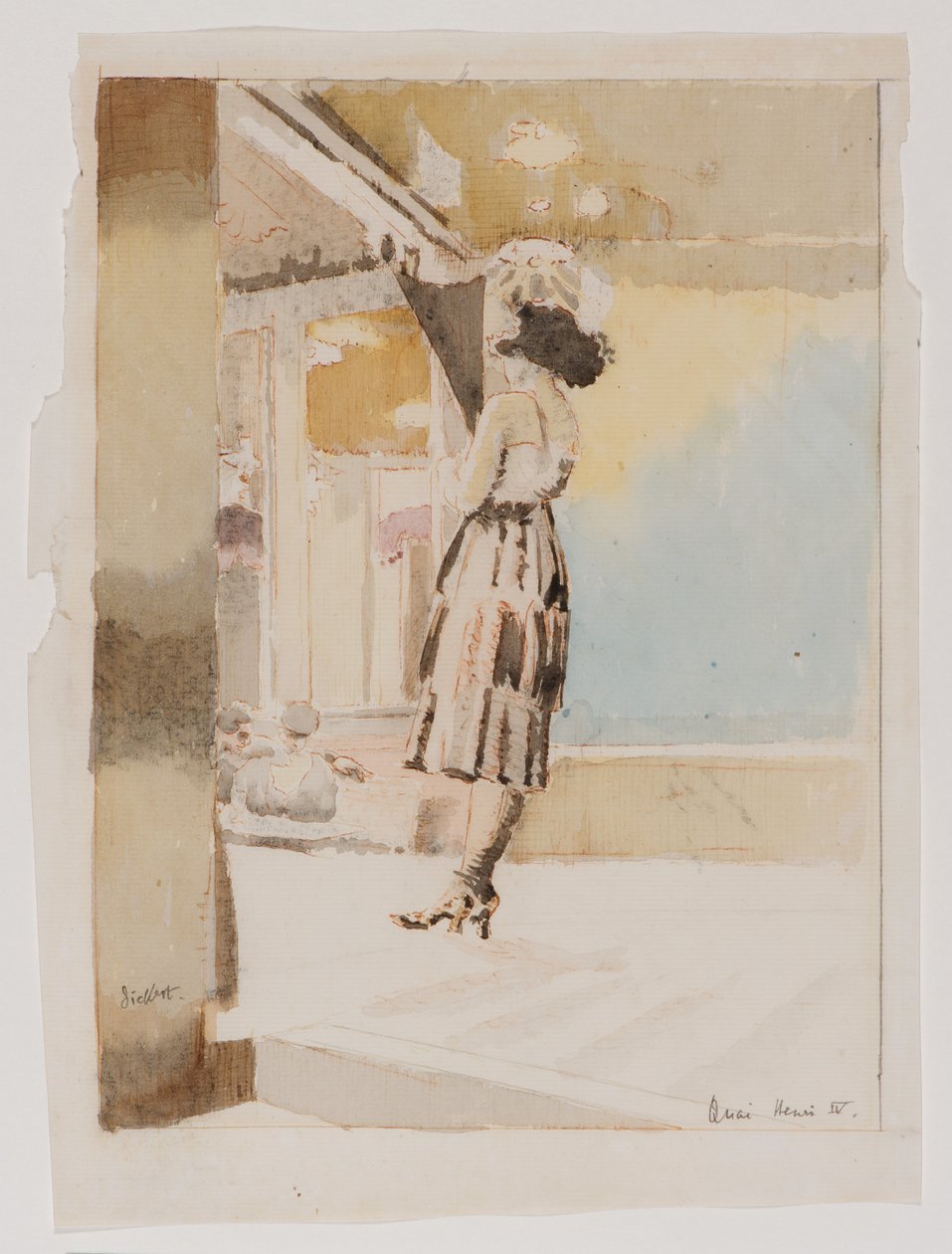 IV. Henri móló, 1920 alkotó: Walter Richard Sickert