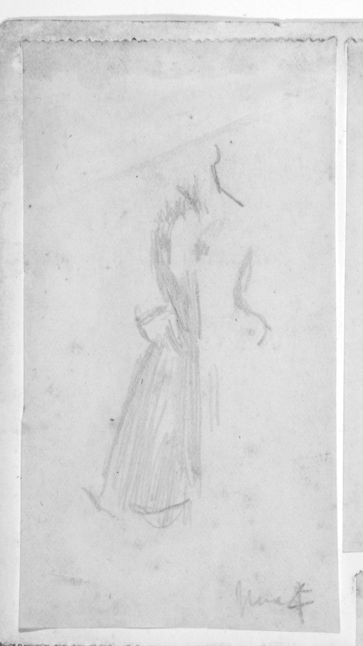 Női alak vázlata alkotó: Walter Richard Sickert