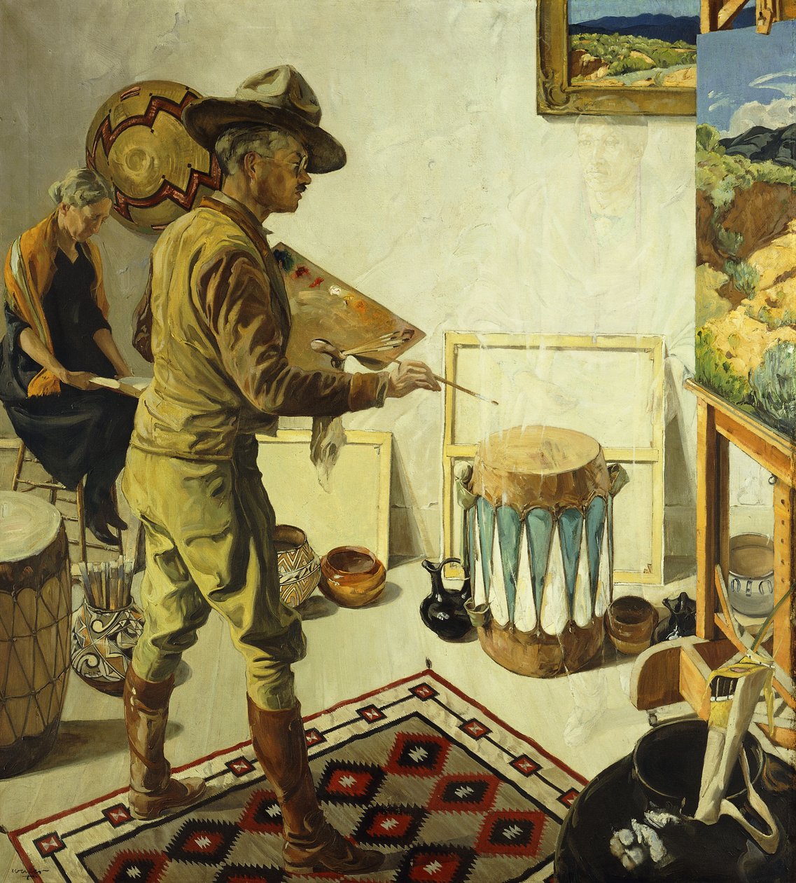 Fantáziák alkotó: Walter Ufer