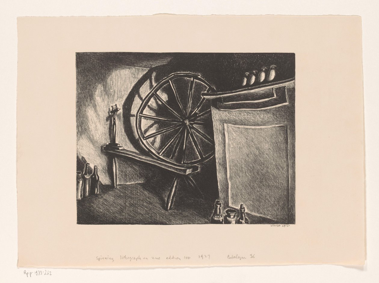 Forgó kerék alkotó: Wanda Gág (signed by artist)