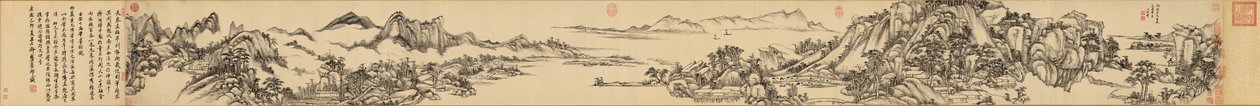 A Fuchun-hegység alkotó: Wang Yuanqi