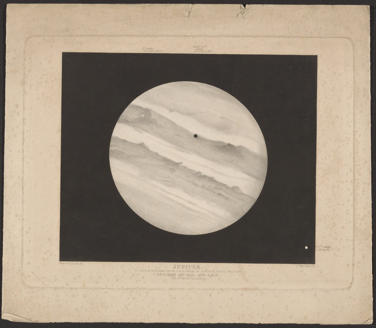 Jupiter alkotó: Warren De La Rue
