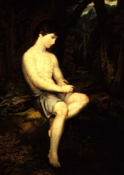 Olasz pásztorfiú, 1821-23 körül (olaj, vászon) alkotó: Washington Allston