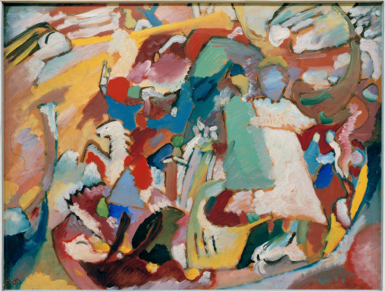 Mindenszentek I. napja alkotó: Wassily Kandinsky