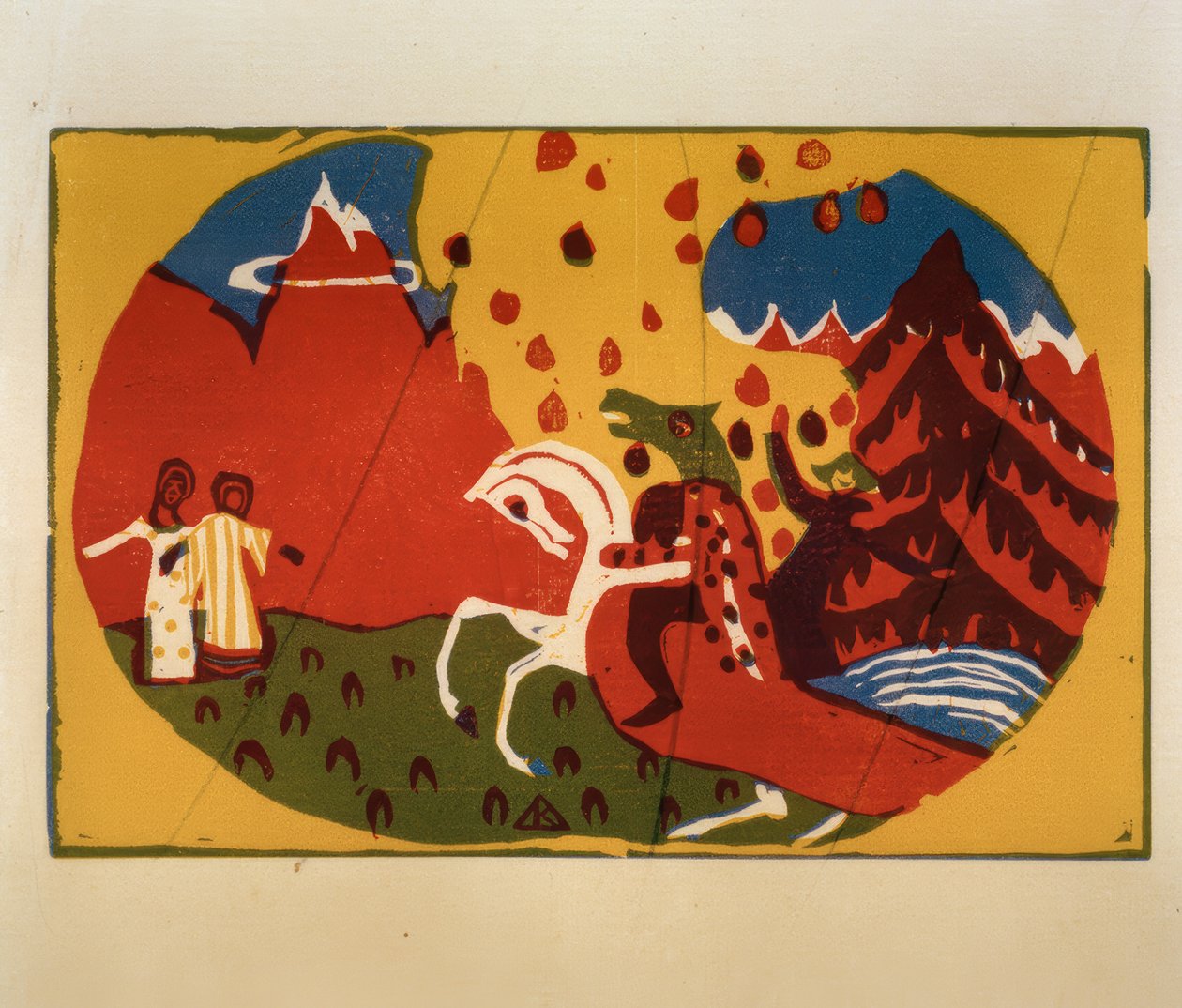 hegyek alkotó: Wassily Kandinsky