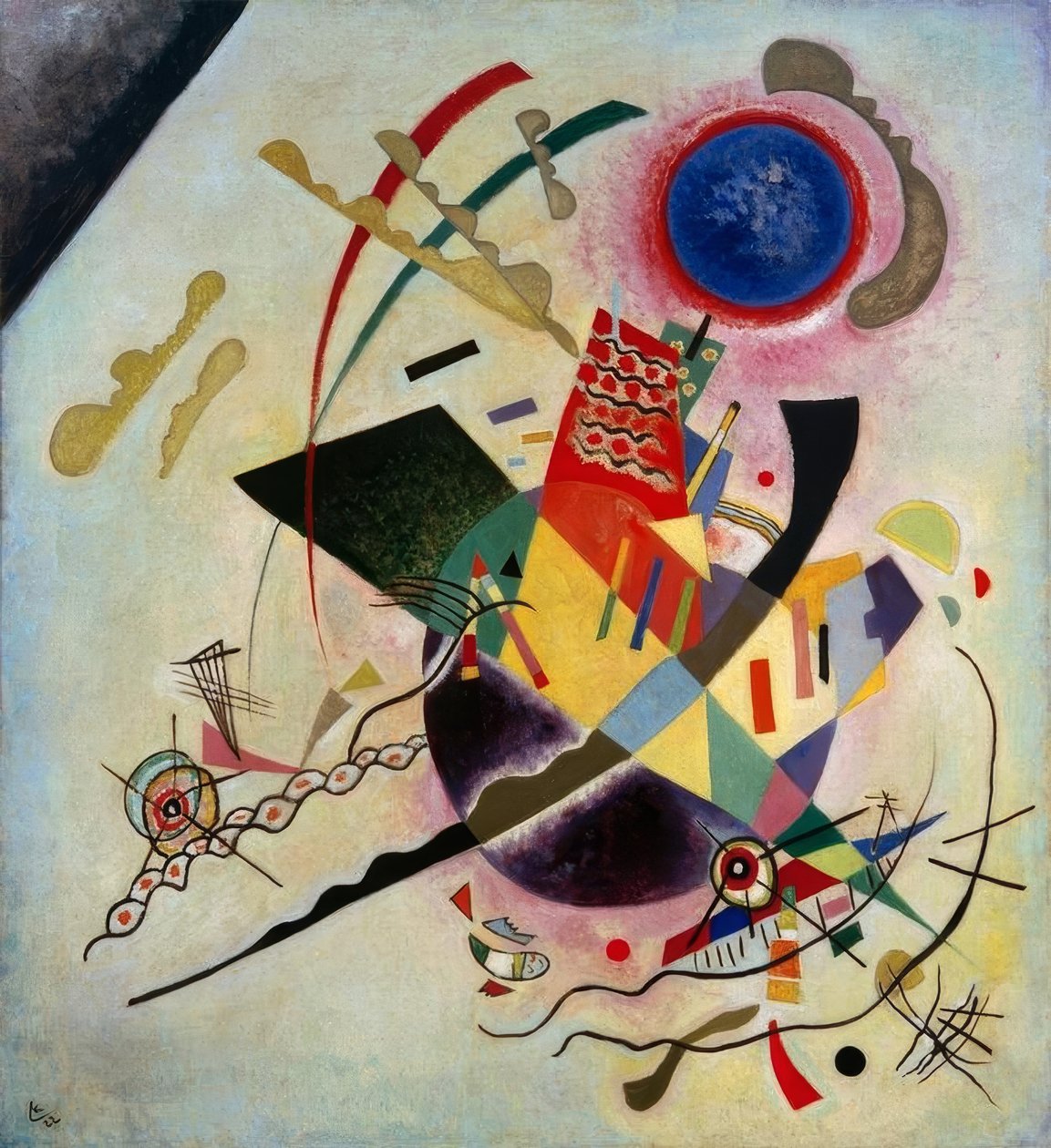 Kék kör alkotó: Wassily Kandinsky