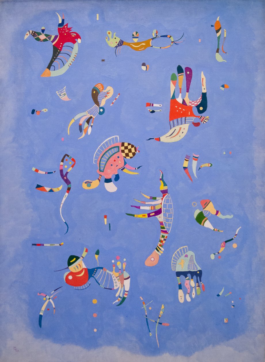Égszínkék alkotó: Wassily Kandinsky