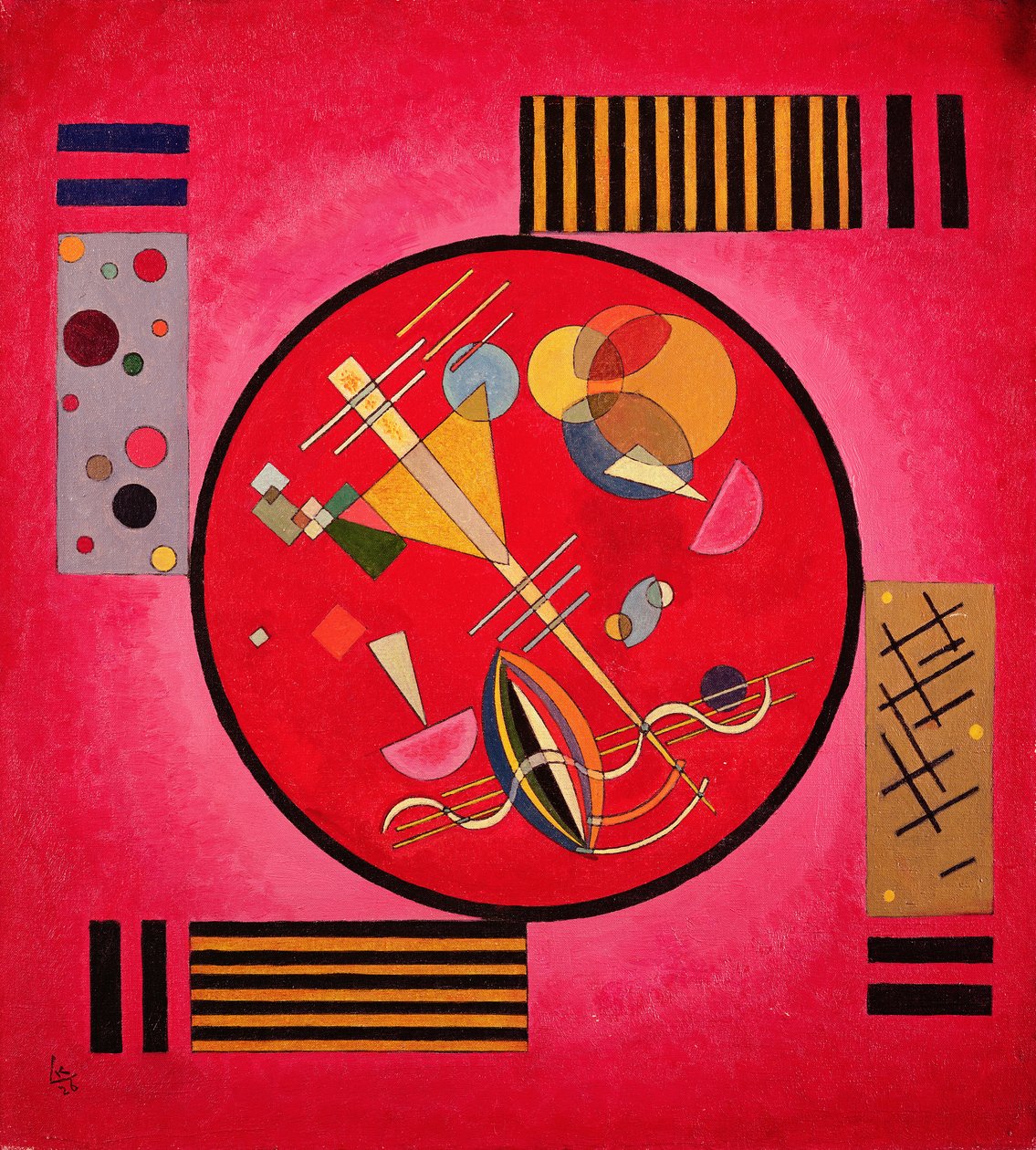 Csevegés, 1926 alkotó: Wassily Kandinsky