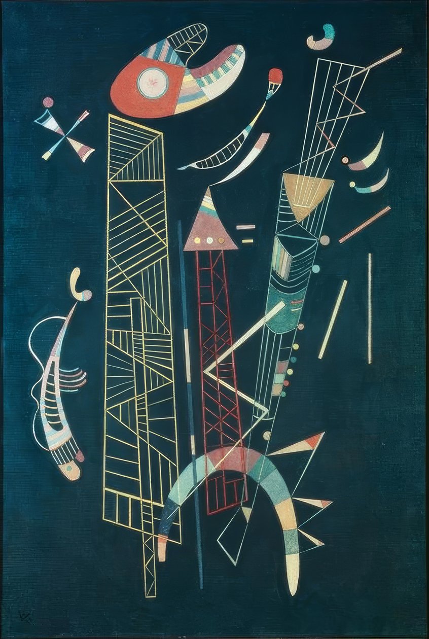 Építőipari lègère alkotó: Wassily Kandinsky