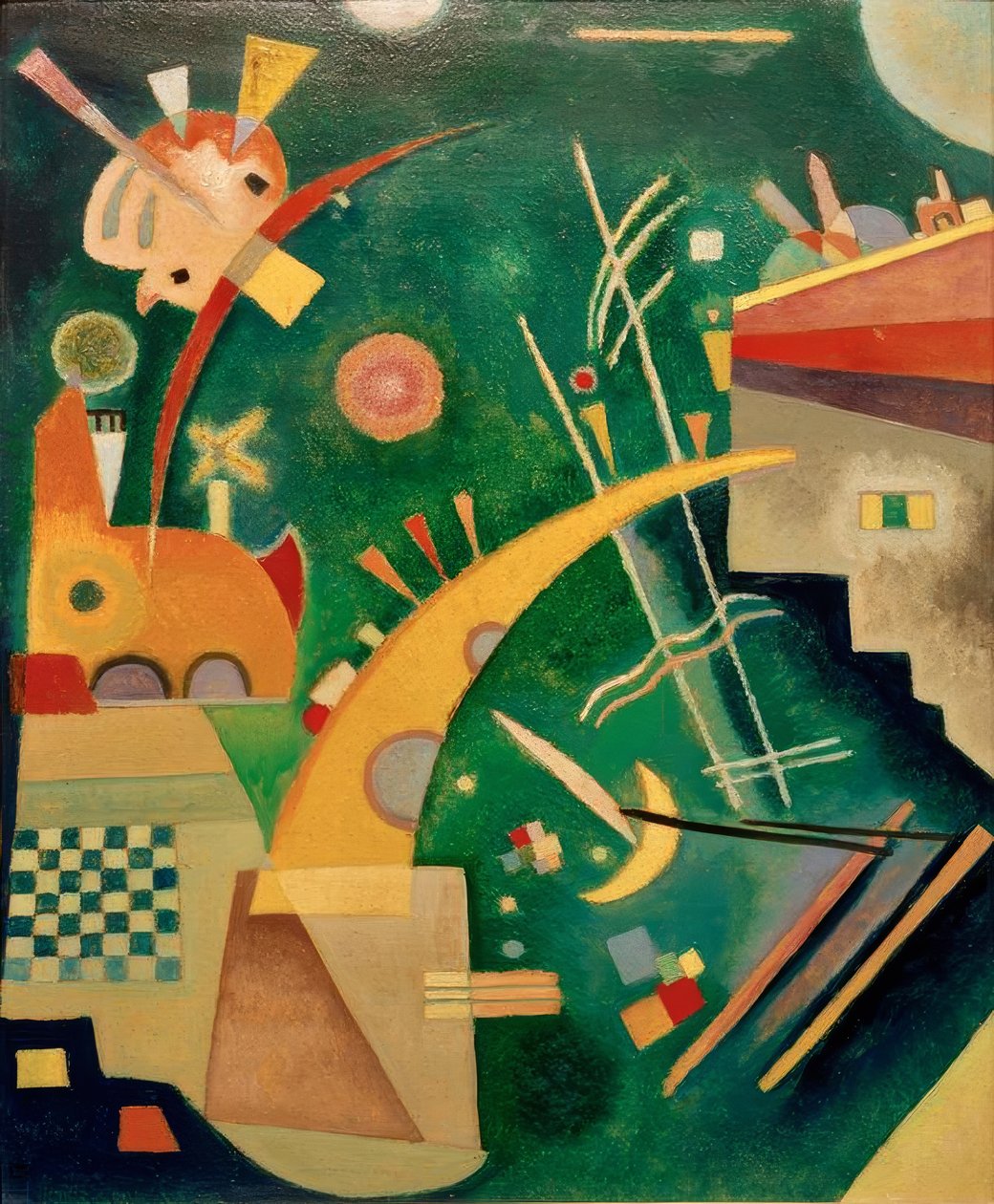Hornform alkotó: Wassily Kandinsky