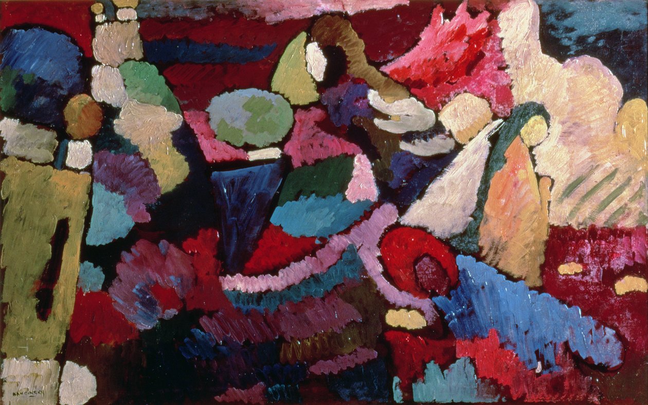 Improvizáció, 1910 alkotó: Wassily Kandinsky