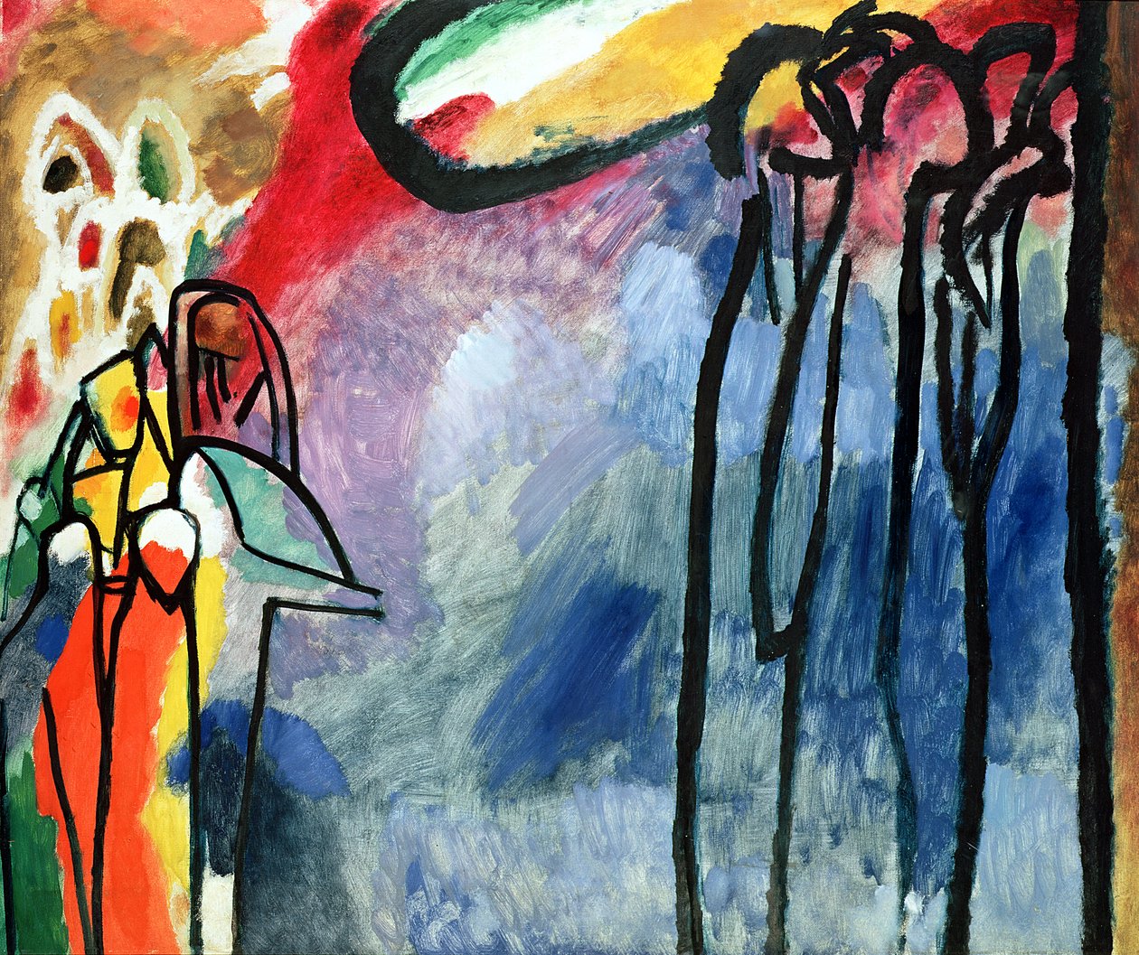 Improvizáció 1911. 19. sz alkotó: Wassily Kandinsky