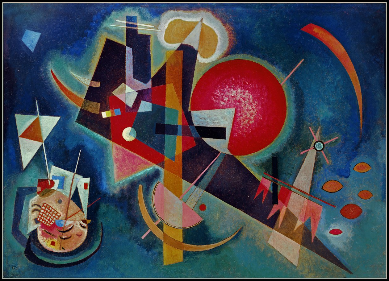 Kékben, 1925 alkotó: Wassily Kandinsky