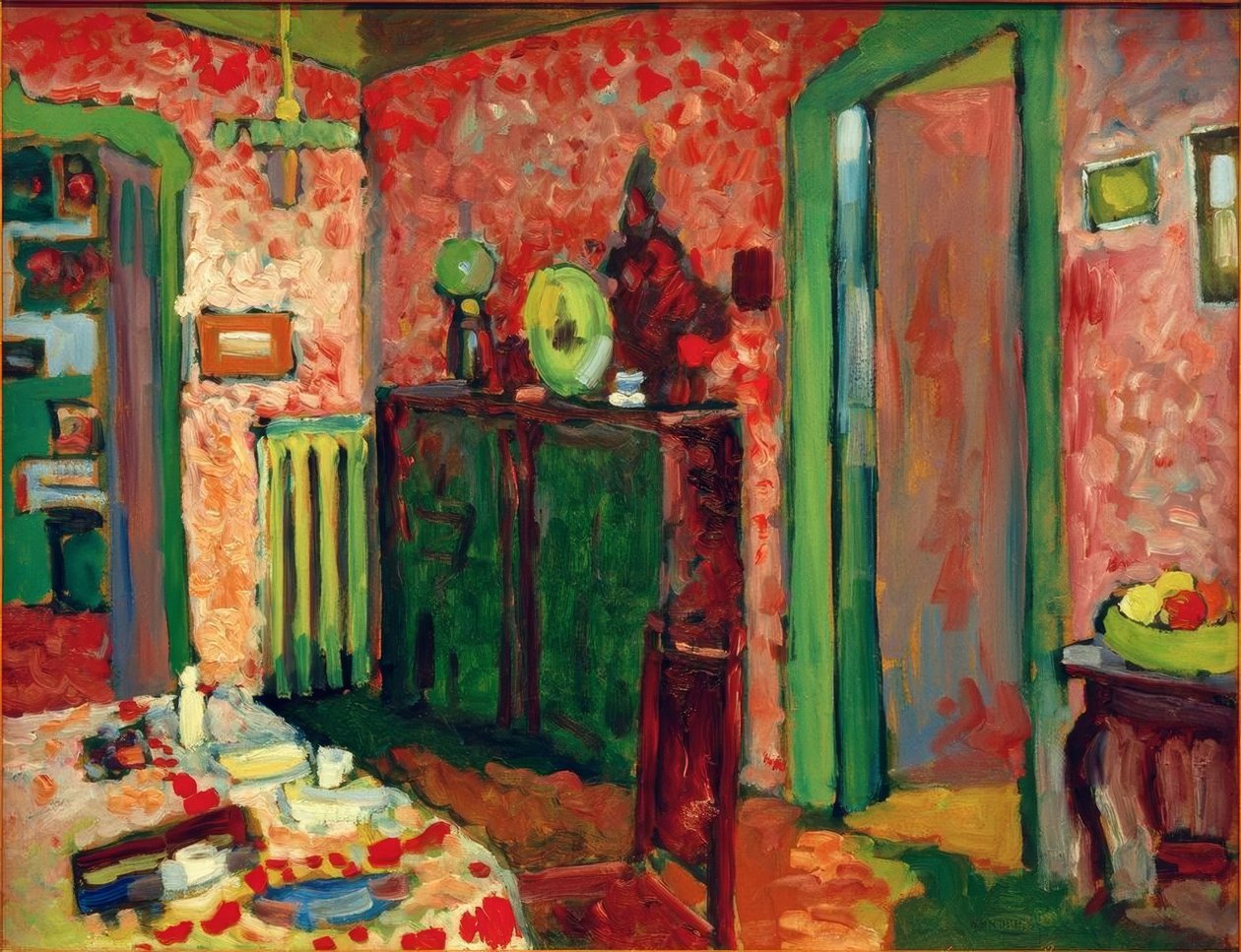 Belső (én étkezőm) alkotó: Wassily Kandinsky