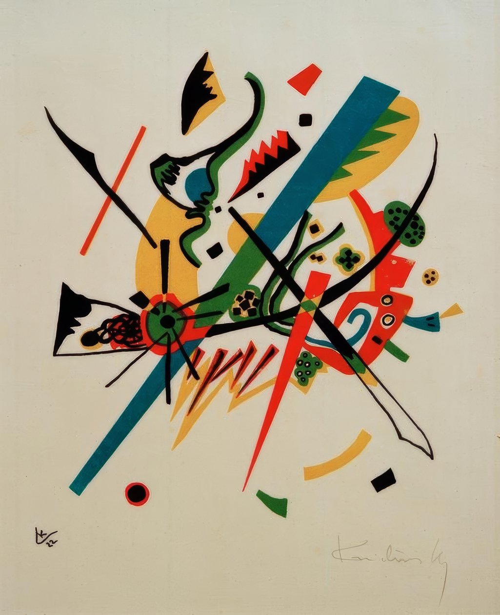 Kis világok I alkotó: Wassily Kandinsky