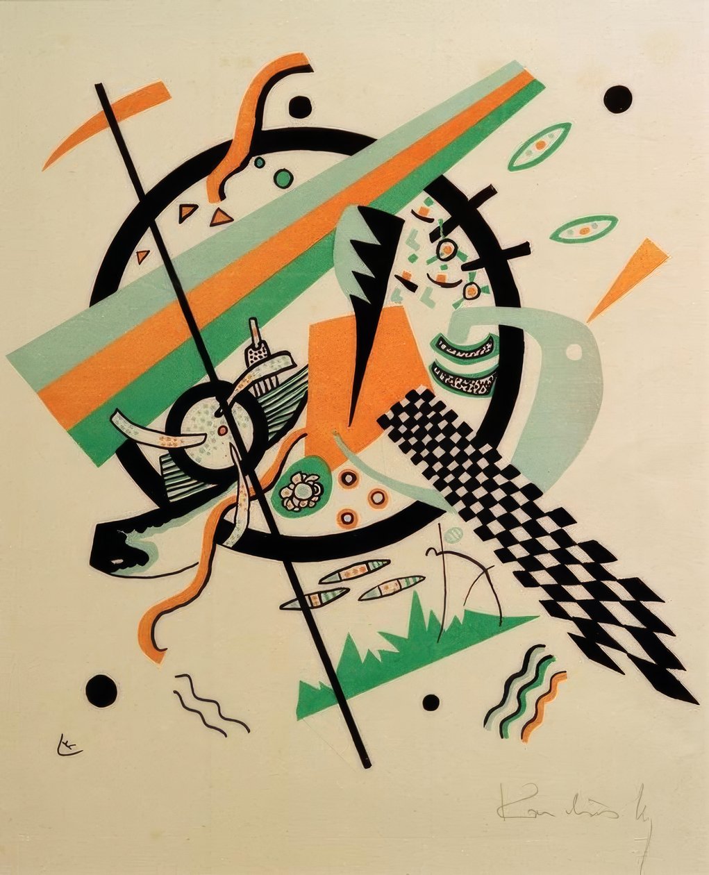 Kis világok IV alkotó: Wassily Kandinsky