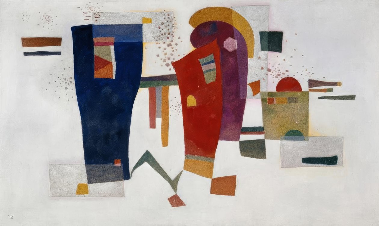 Kontraszt a kísérettel alkotó: Wassily Kandinsky