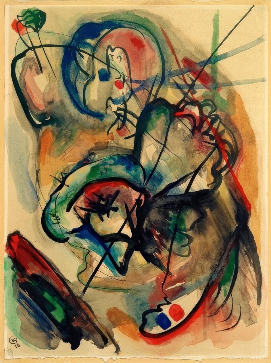 Koncentráltabb alkotó: Wassily Kandinsky