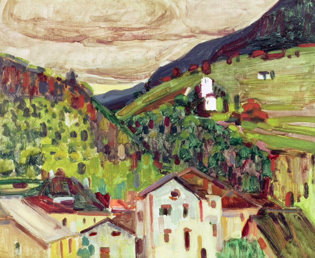 Lana, 1908 alkotó: Wassily Kandinsky