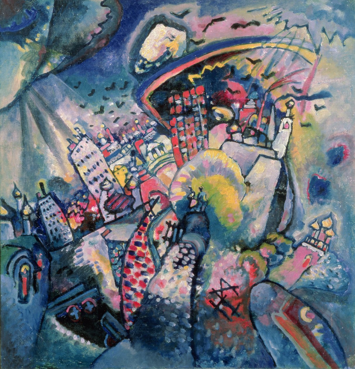 Moszkva I, 1916 alkotó: Wassily Kandinsky