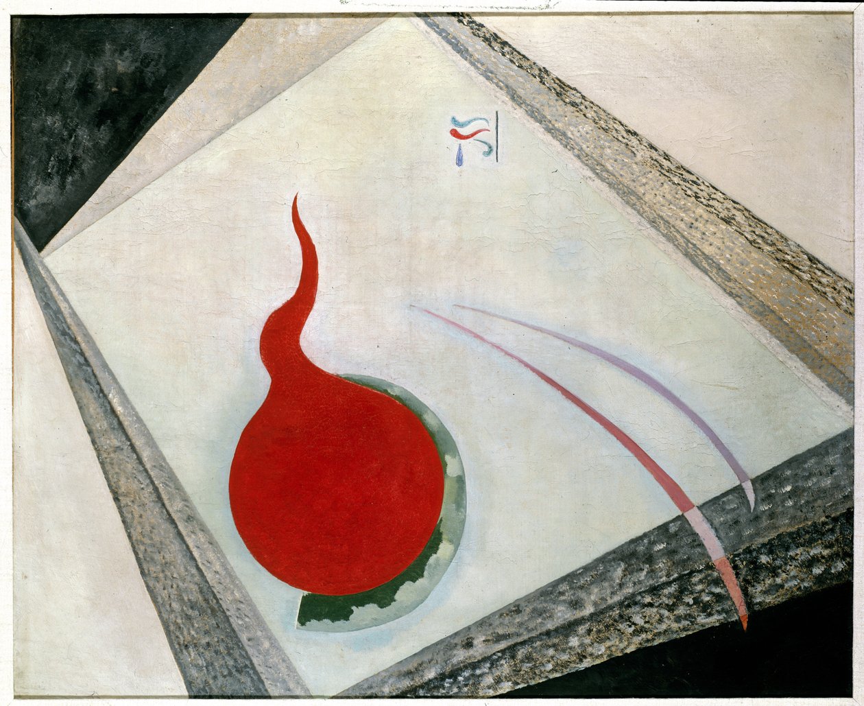 III. tábla a "Poids Montes" ("Montott súlyok") 1935-ből alkotó: Wassily Kandinsky