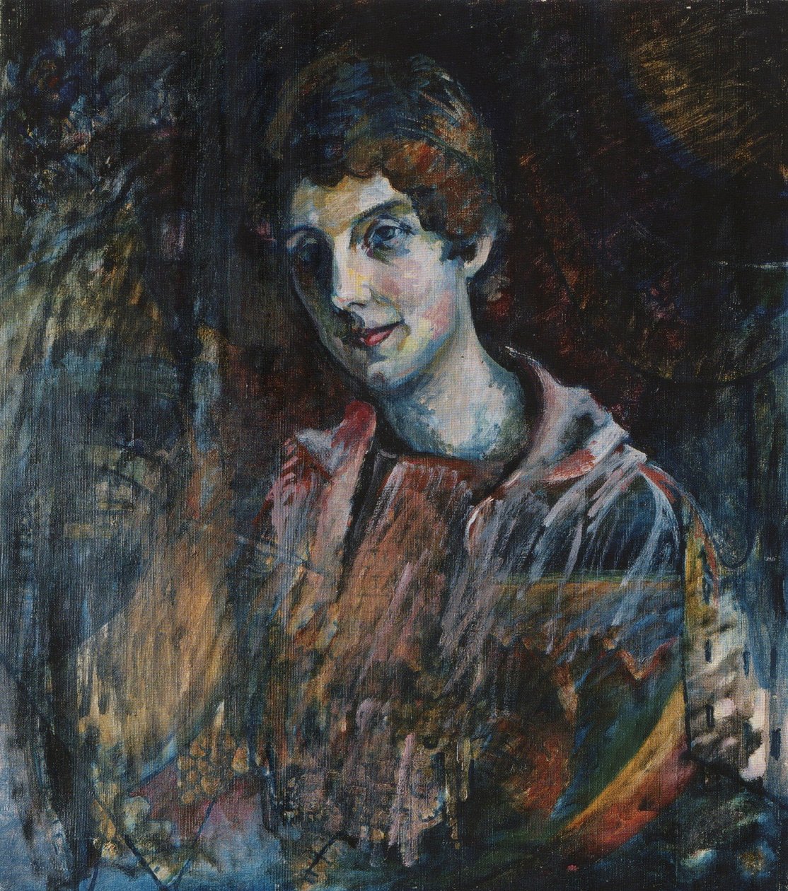 Nina Kandinsky portréja alkotó: Wassily Kandinsky