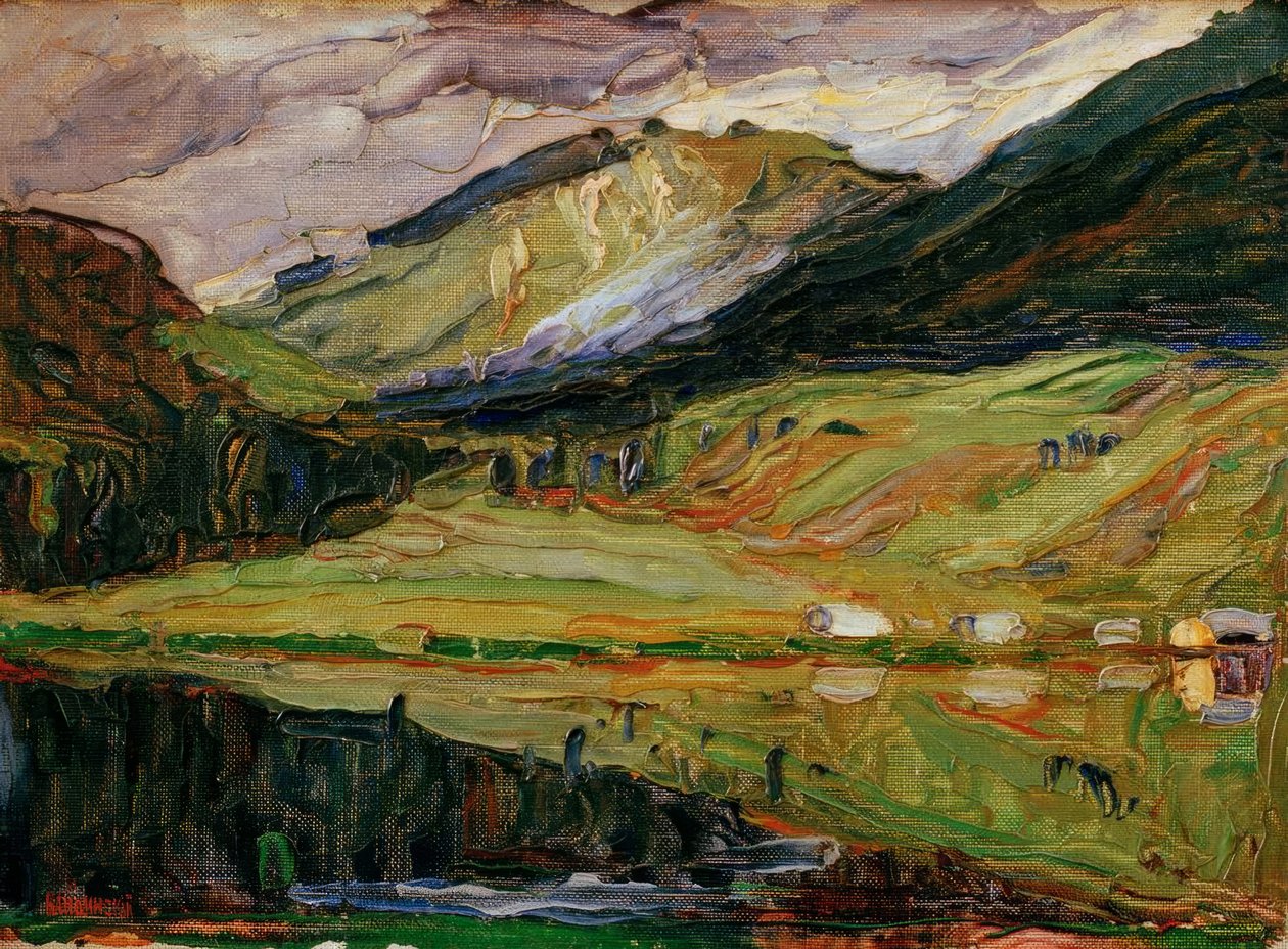 Spitzingsee alkotó: Wassily Kandinsky