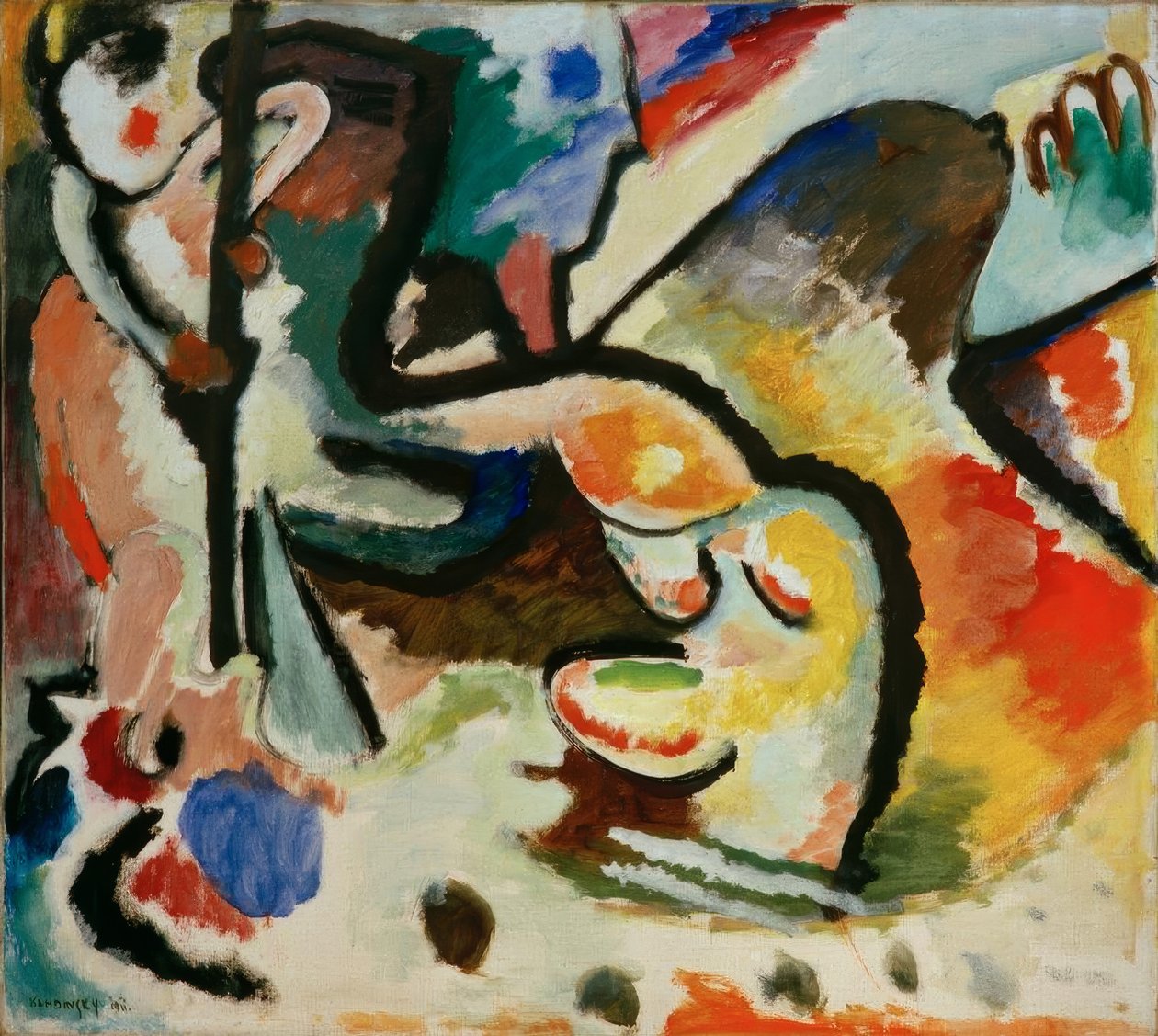 Szent György III alkotó: Wassily Kandinsky