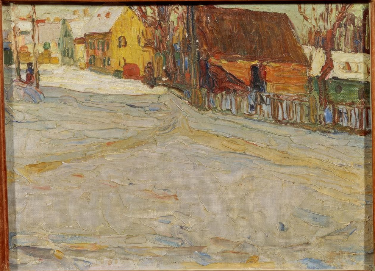 Városi Tájkép alkotó: Wassily Kandinsky