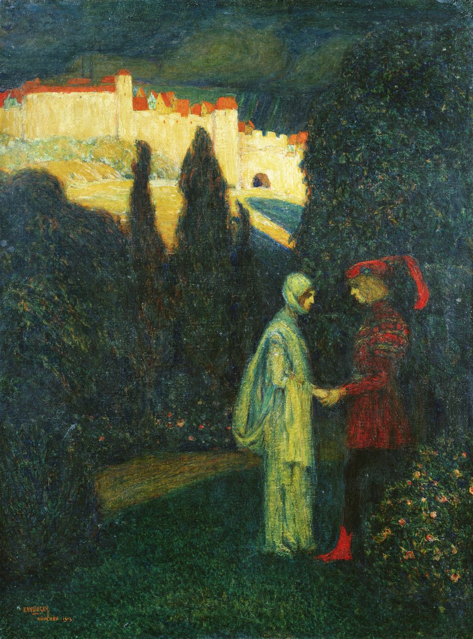 Találkozó, 1913 alkotó: Wassily Kandinsky
