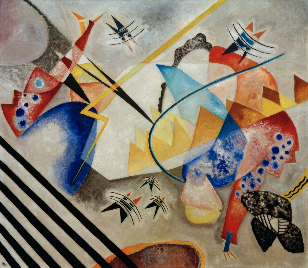 Fehér középpont alkotó: Wassily Kandinsky