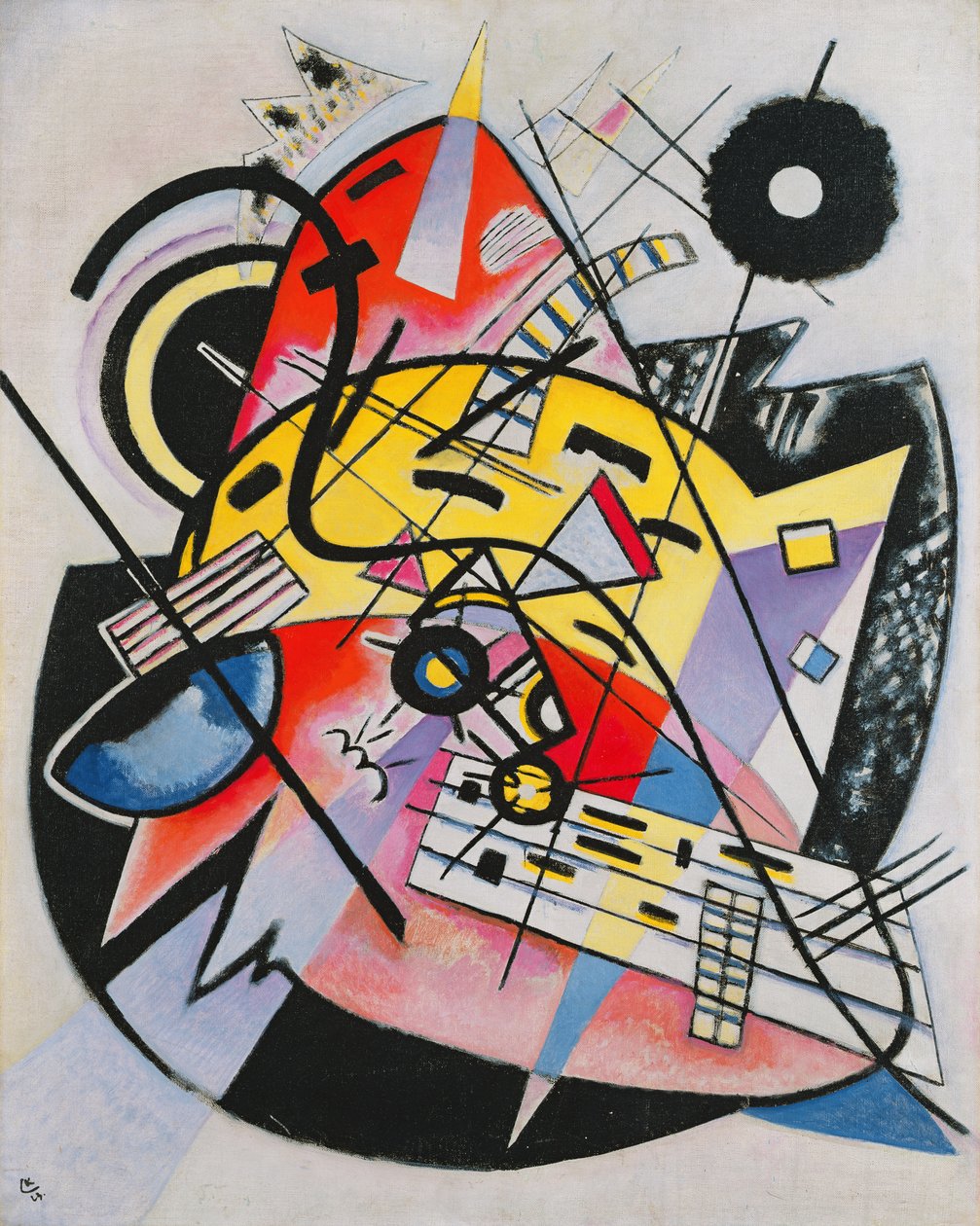 Fehér Pont alkotó: Wassily Kandinsky
