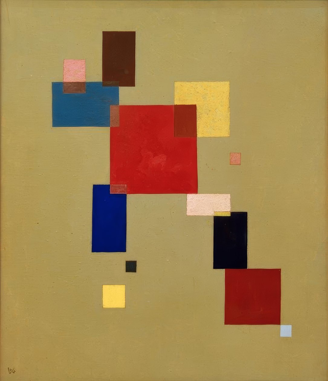 13 téglalapok alkotó: Wassily Kandinsky