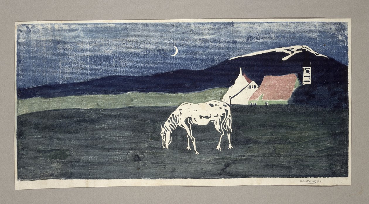 Alkonyat Alkonyat, 1904. alkotó: Wassily Kandinsky