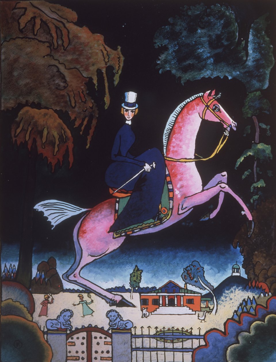 Amazon, 1918 alkotó: Wassily Kandinsky