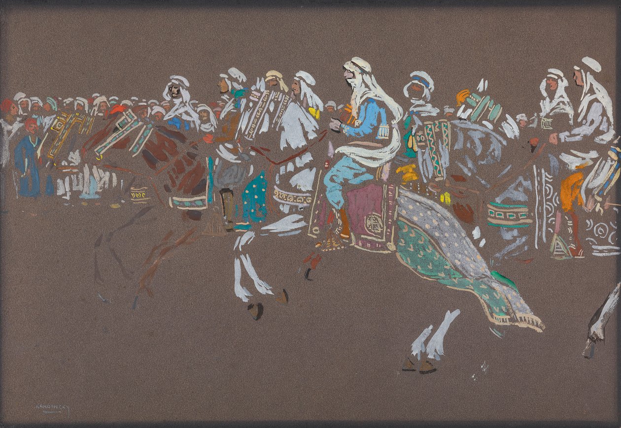arab lovasság alkotó: Wassily Kandinsky