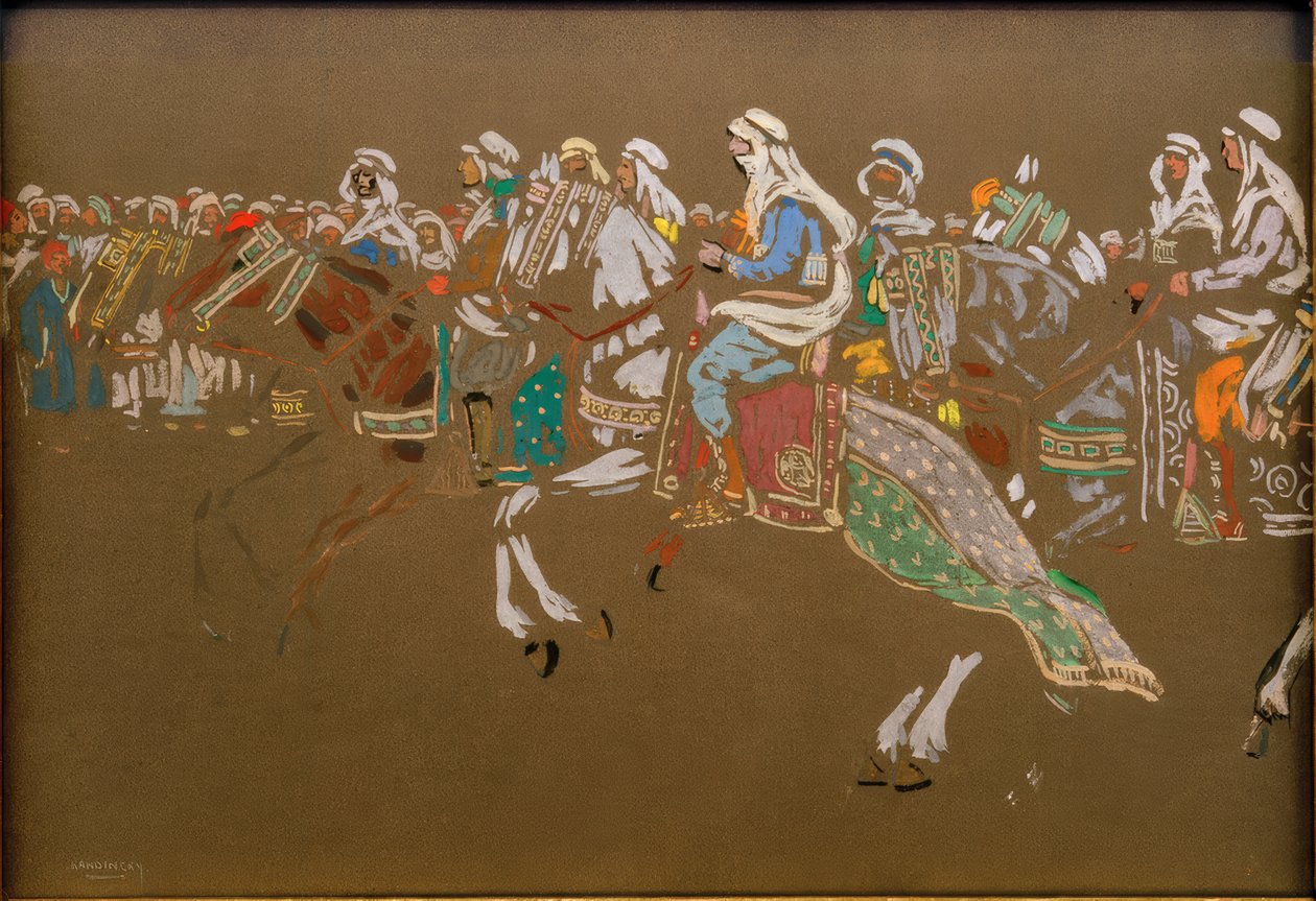 arab lovasság alkotó: Wassily Kandinsky