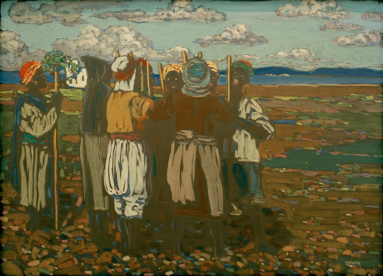 Dolgozó rabszolgák alkotó: Wassily Kandinsky