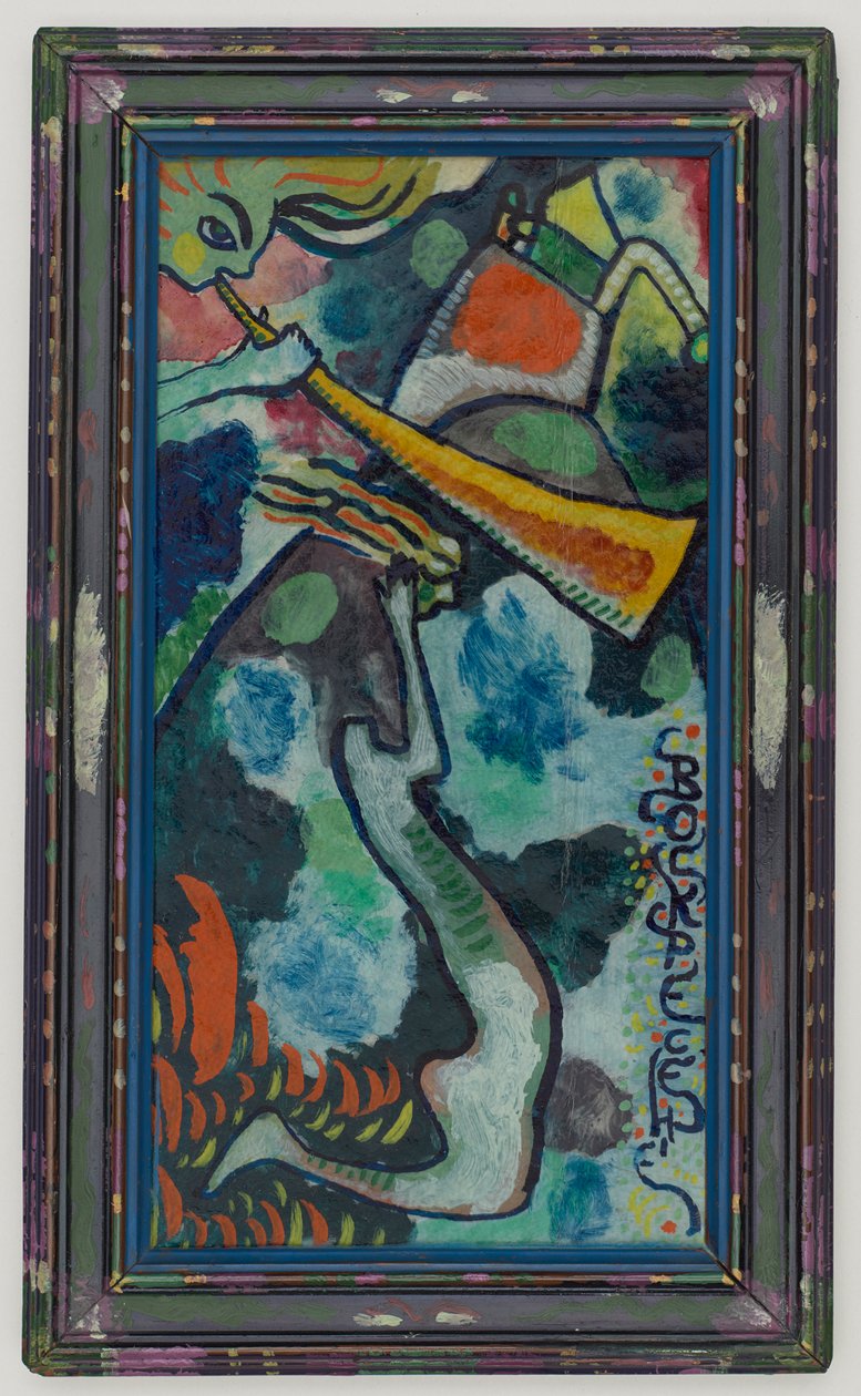 Feltámadás (utolsó ítélet) alkotó: Wassily Kandinsky