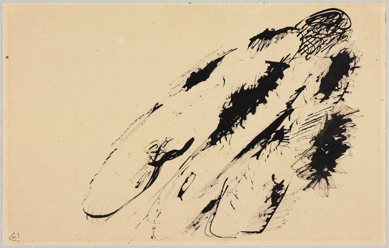 Tervezet a „VII. összetételhez” alkotó: Wassily Kandinsky