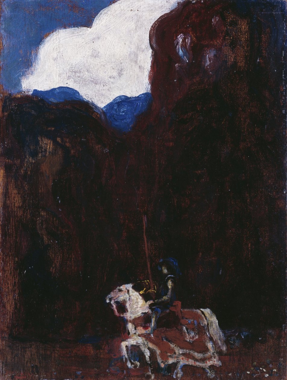Az erdőben alkotó: Wassily Kandinsky