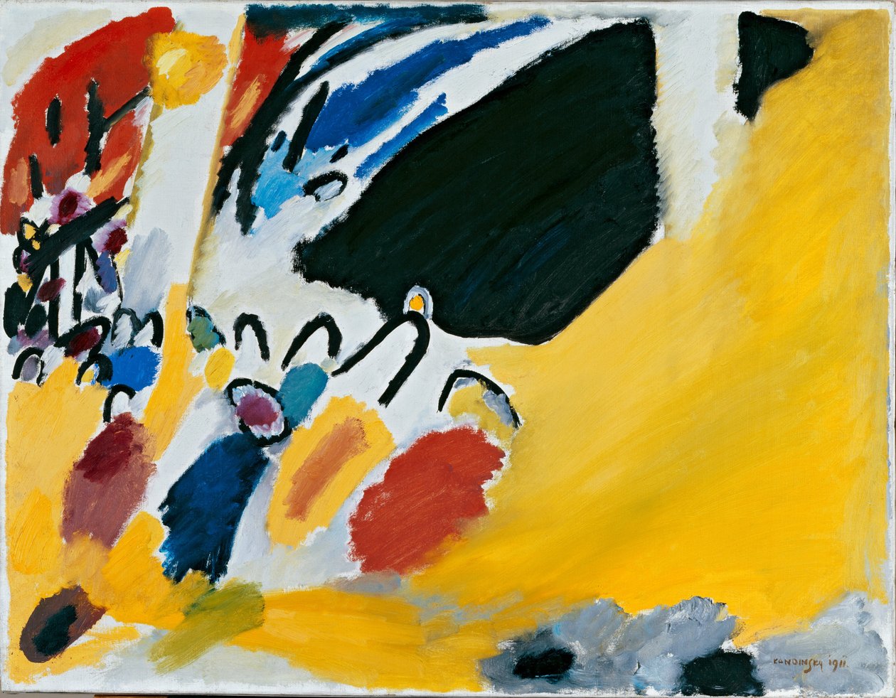 Impression III (koncert) alkotó: Wassily Kandinsky
