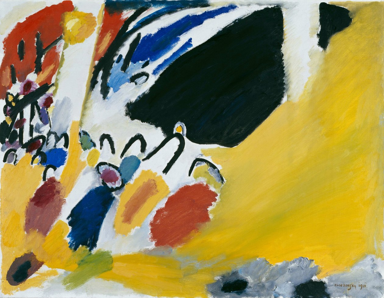 Impression III koncert, 1911 alkotó: Wassily Kandinsky