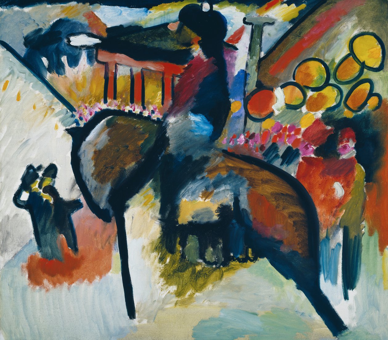 IV. benyomás (rendőr) alkotó: Wassily Kandinsky