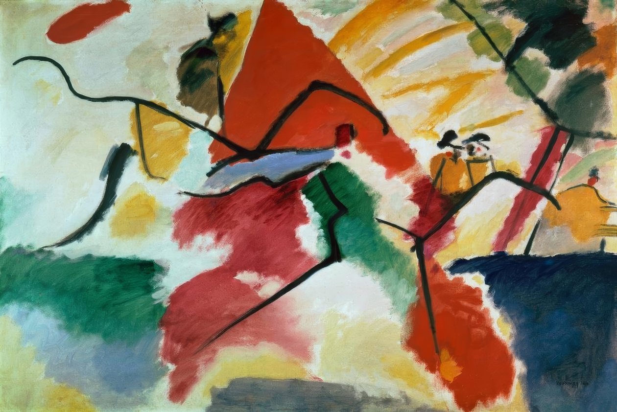 V. benyomás (park) alkotó: Wassily Kandinsky