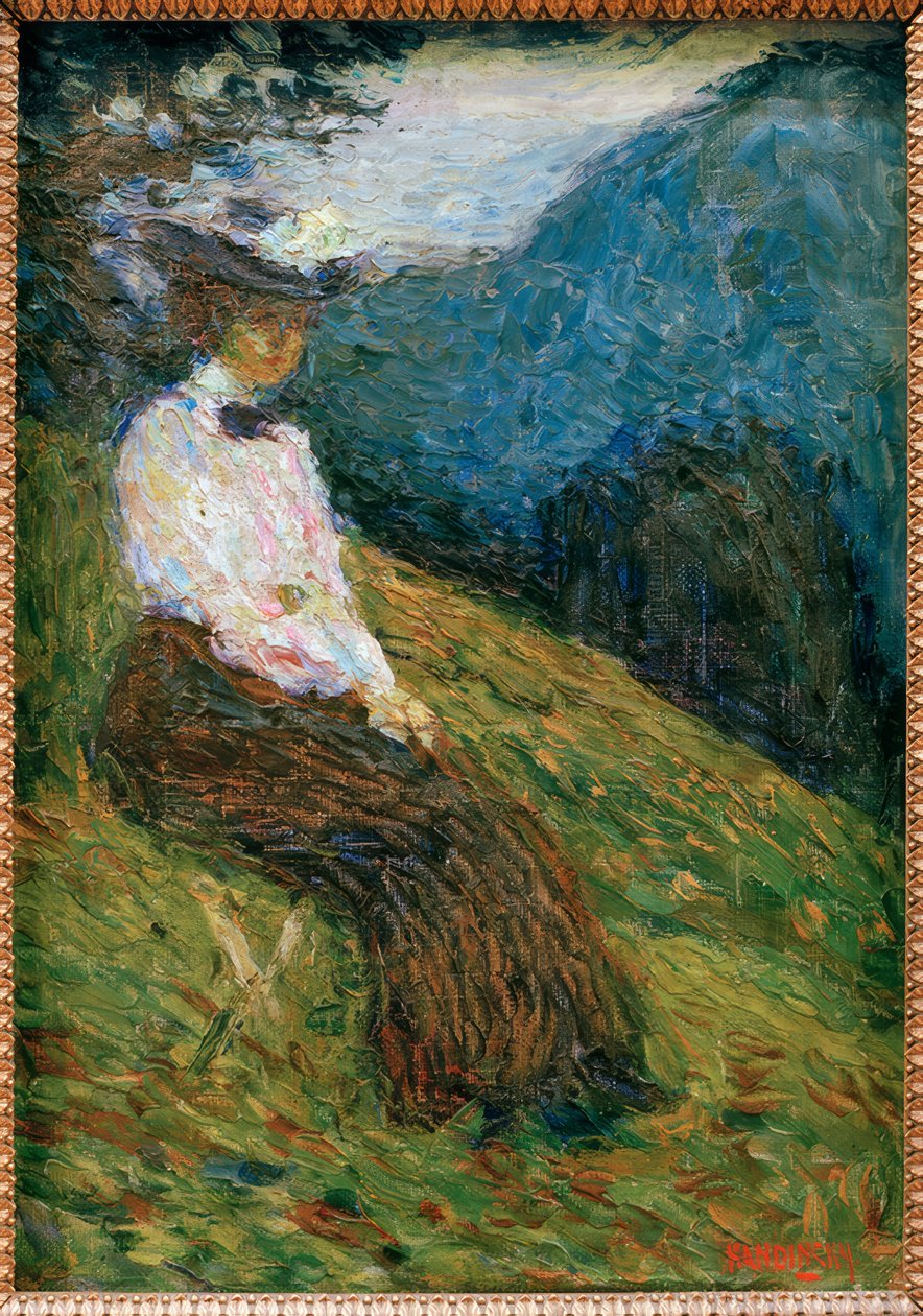 Kochel – Gabriele Münter alkotó: Wassily Kandinsky