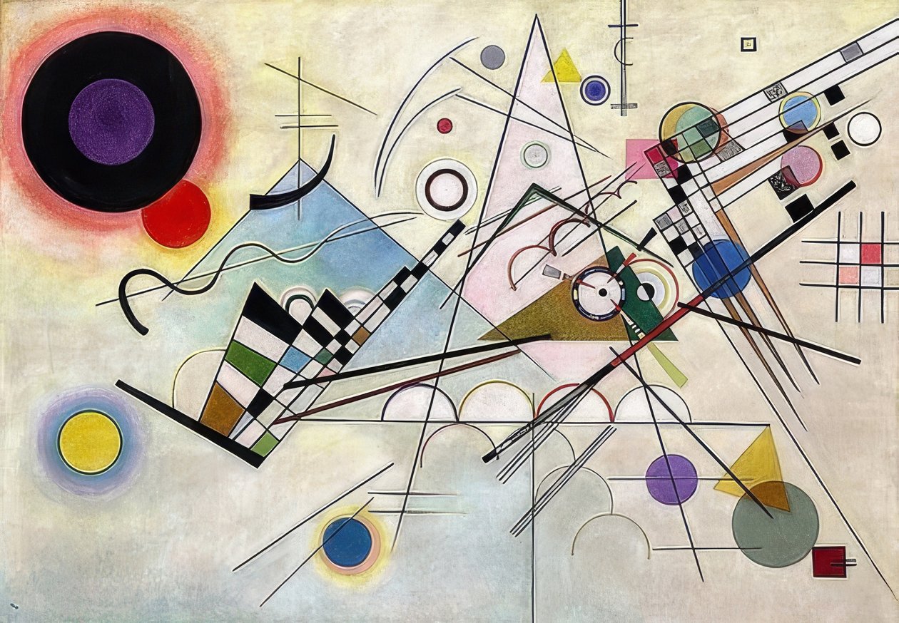 Összetétel 8. 1923 alkotó: Wassily Kandinsky