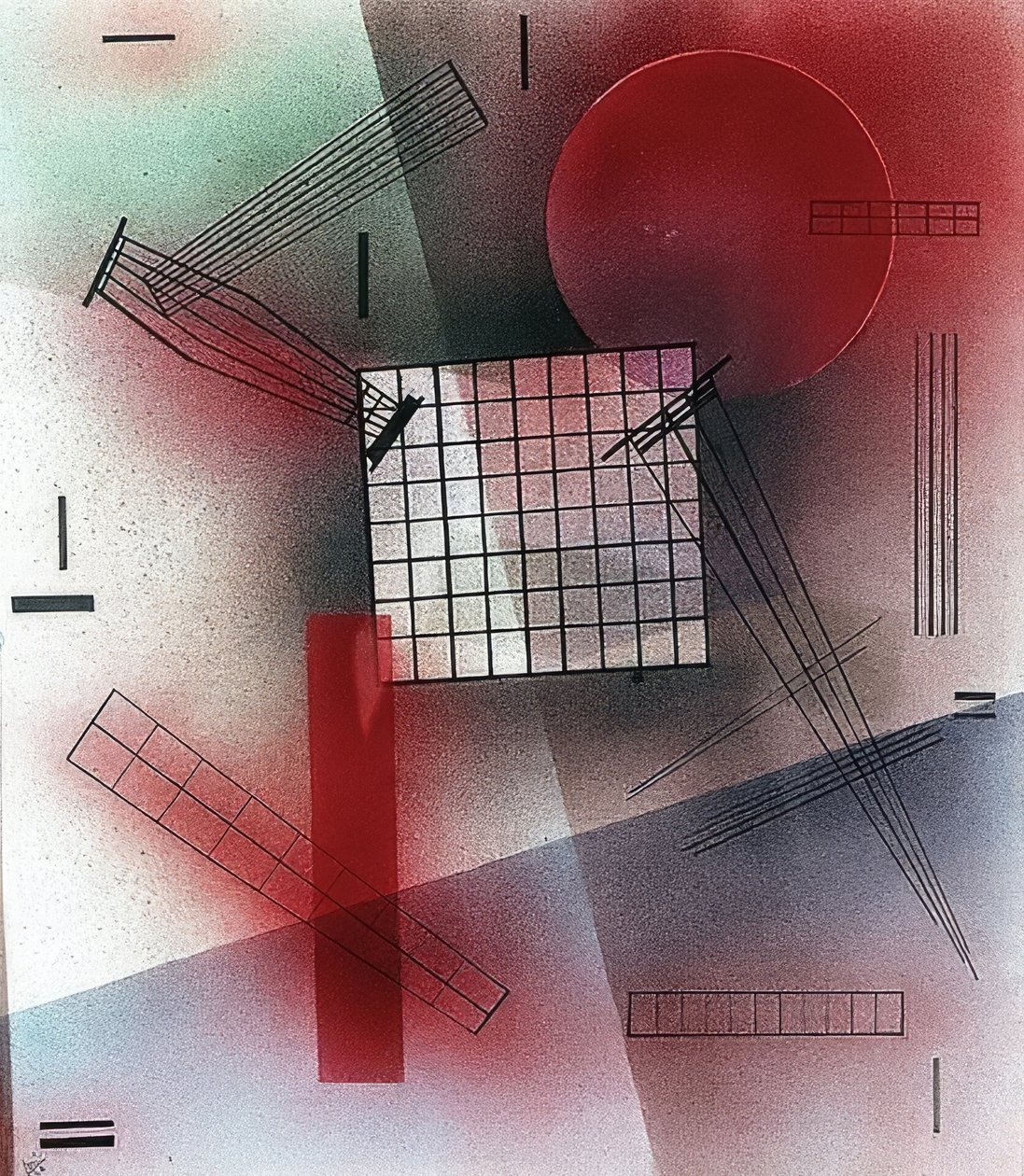 Fogalmazás. kb. 1920-44 alkotó: Wassily Kandinsky