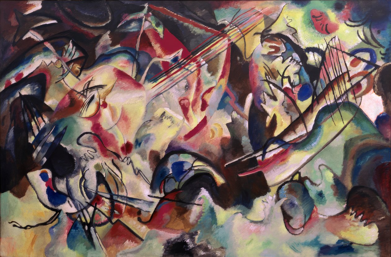 Összetétel VI alkotó: Wassily Kandinsky